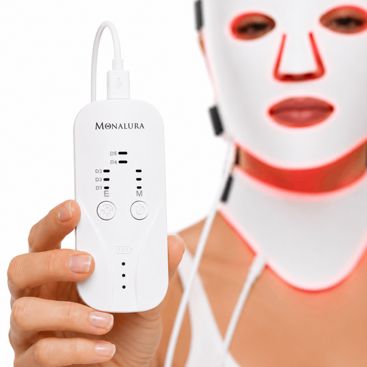 Monalura LeDuo mask with controller